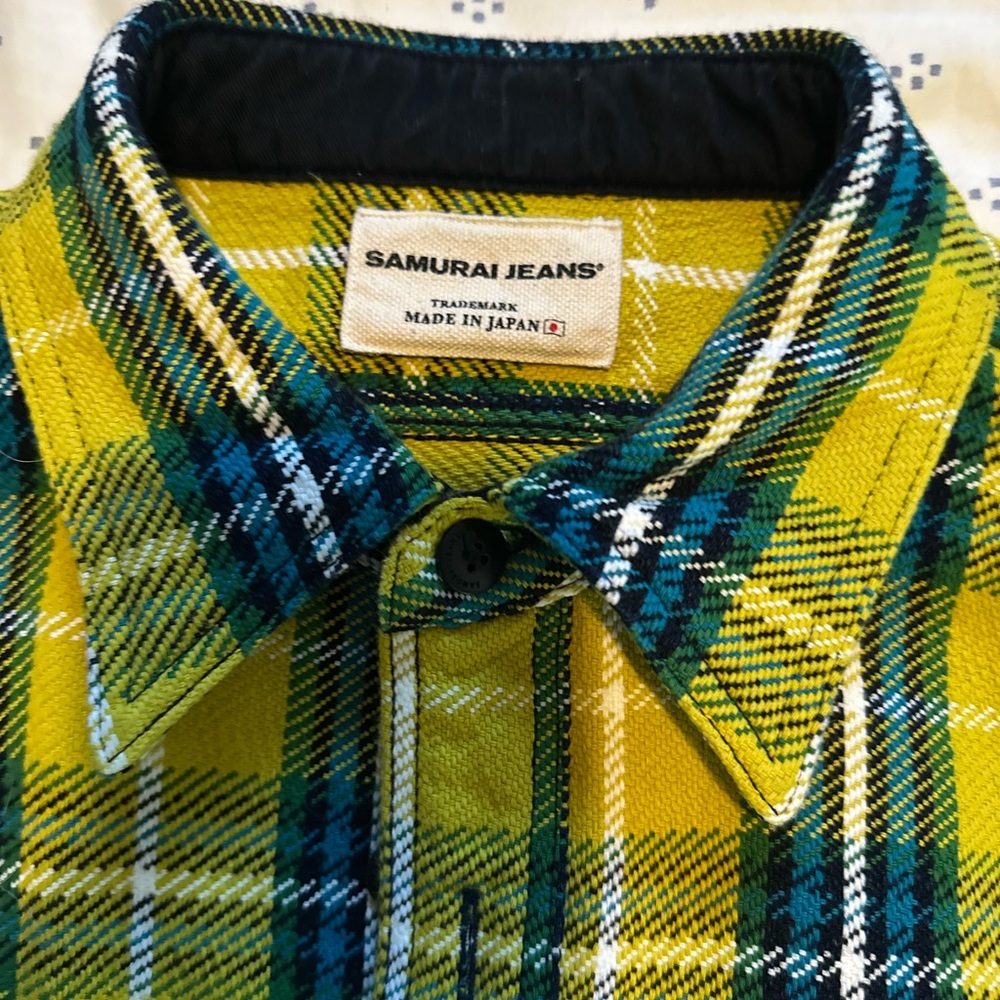 Samurai Jeans Flannel SIN24-02W - Picture 2 of 5